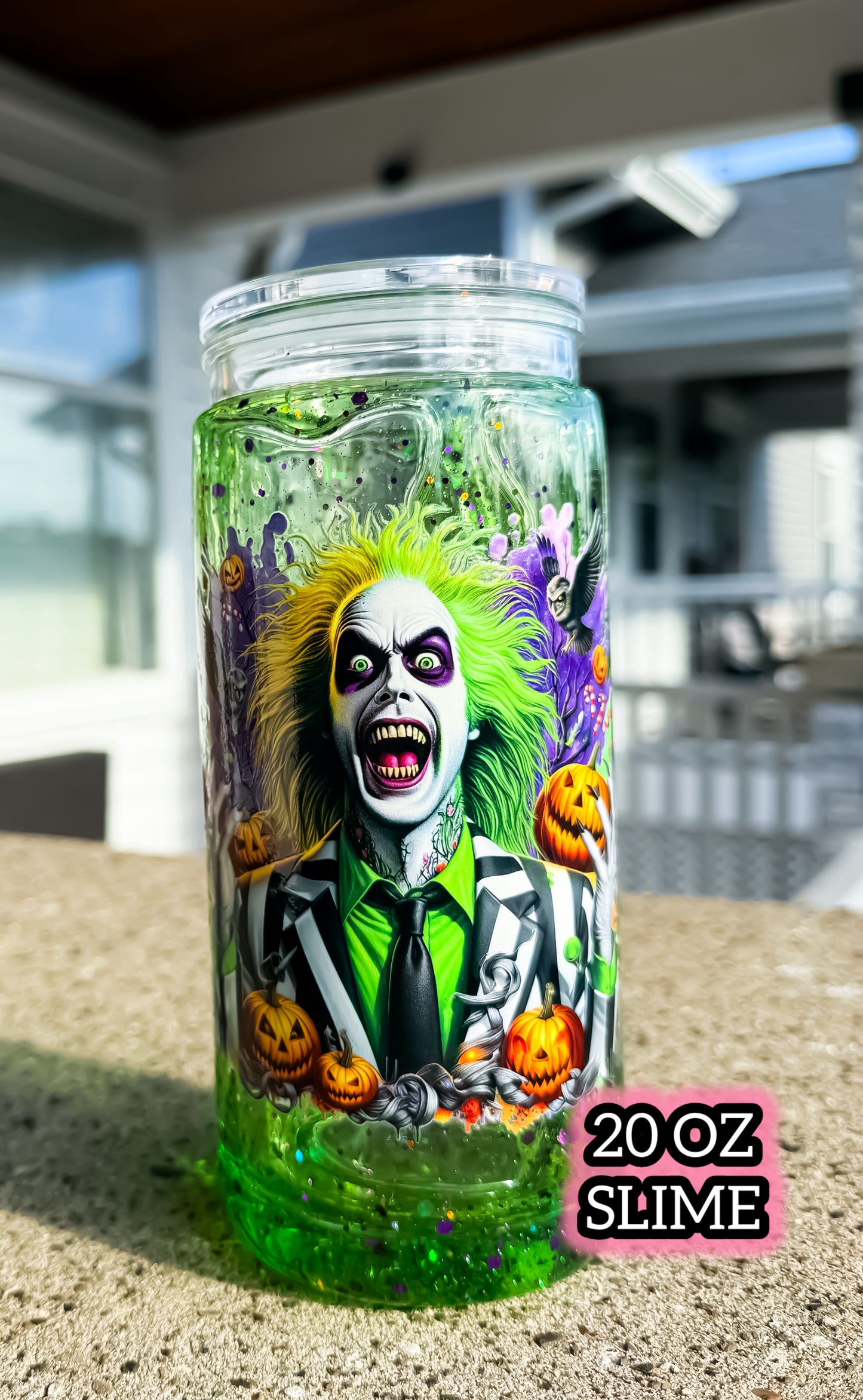 24 oz Acrylic Snowglobe