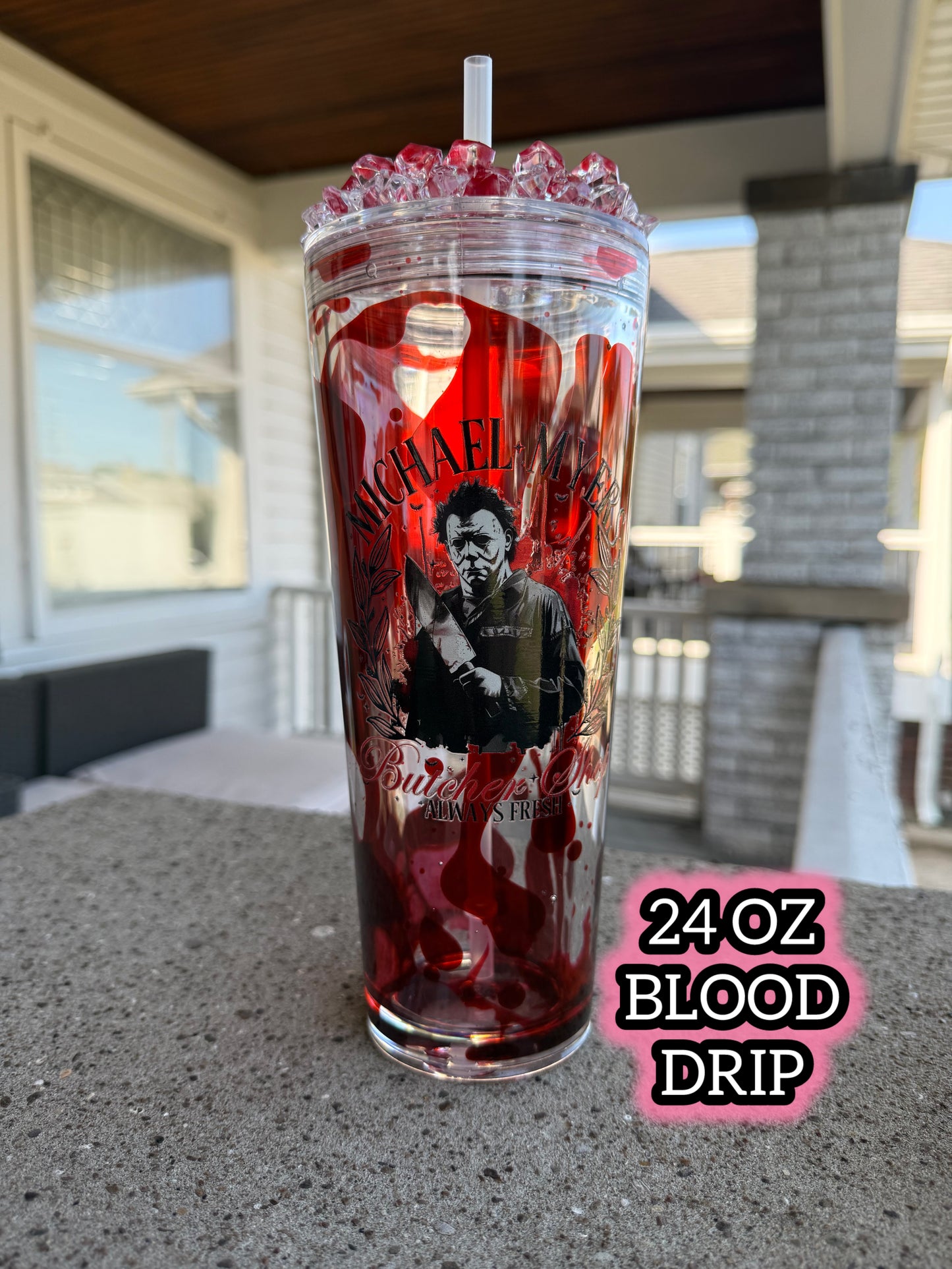 20 oz Acrylic Snowglobe